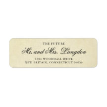 ヴィンテエレガントージウェディング差出人住所