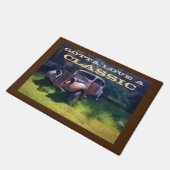 ヴィンテクラシックージ車がを愛すクラシックる» Door Mat ドアマット (アングル)