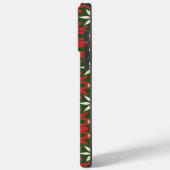 ヴィンテパーソナライズされたージクリスマス/冬パターン（の模様が）ある Case-Mate iPhoneケース (裏面 / 左)