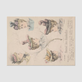 ヴィンテフランスのージアドパビクトリアンリファッションシャビー 薄葉紙