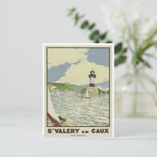 ヴィンテフランスのージ旅行はがきセントヴァレリーアンコークス ポストカード (スタンド正面)