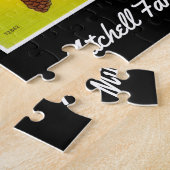 ヴィンテージあいさつメーンハガキ土産 ジグソーパズル (側面)