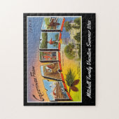 ヴィンテージあいさつメーンハガキ土産 ジグソーパズル (縦)