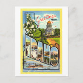 ヴィンテージあいさつ ポストカード (正面)