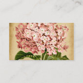 ヴィンテージあじさい結婚座席表 プレイスカード (裏面)