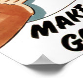 ヴィンテージあなたのオニオンシェフを知る ポスター (角)