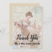 ヴィンテージありがとう サンキューカード (正面/裏面)