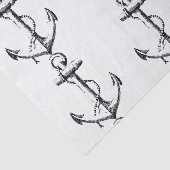 ヴィンテージいかり組織ギフト紙 薄葉紙 (詳細)