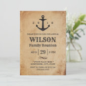 ヴィンテージいかり航海のファミリー懇親会 招待状 (スタンド正面)