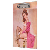 ヴィンテージいけな愛人のピンアップクリップボード クリップボード (左)