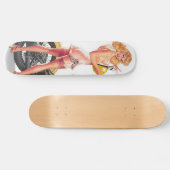 ヴィンテージいけなSexie Pin Up Girl スケートボード (横)