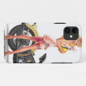 ヴィンテージいけなSexie Pin Up Girl Case-Mate iPhoneケース (裏面(横))