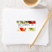 ヴィンテージいちごパーソナライズされた- Jam no2ラベル ラベル (インサイチュ)