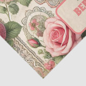 ヴィンテージいちご1st誕生日パーティー写真 薄葉紙 (詳細)