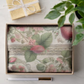 ヴィンテージいちご1st誕生日パーティー写真 薄葉紙 (ギフト)