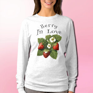 ヴィンテージいちご - Berry in Love Tシャツ