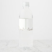 ヴィンテージうさぎ植物性ベビーシャワーデコール ペットボトルラベル (裏面)