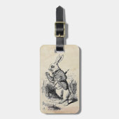 ヴィンテージうさぎ ラゲッジタグ (正面縦)