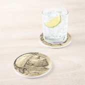 「ヴィンテージうつ病ホボニクル・コースター」 コースター (側面)