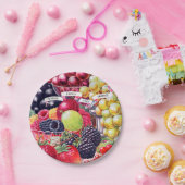 ヴィンテージおいしい果物 ペーパープレート (パーティー)