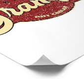 ヴィンテージおじいさんみたいだけど ポスター (角)