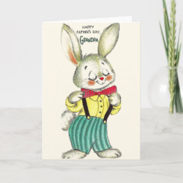 ヴィンテージおじいちゃん父の日のグリーティングカード カード