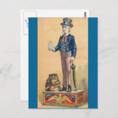 ヴィンテージおじさんサム コインバンク ポストカード (正面/裏面)