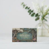 ヴィンテージおとぎ華美り枠 名刺 (スタンド正面)