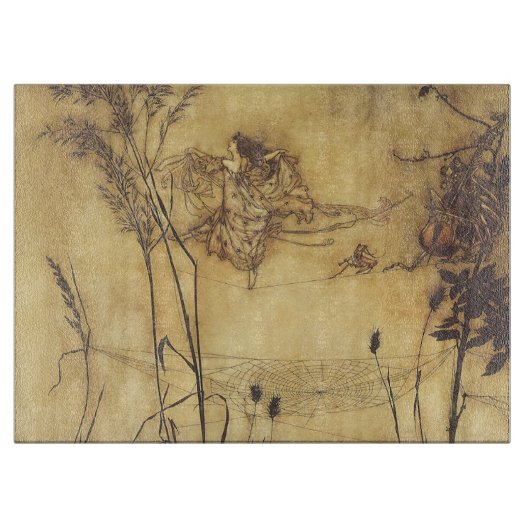 ヴィンテージおとぎ話おとぎ綱渡りラッカム カッティングボード (正面)