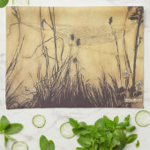 ヴィンテージおとぎ話おとぎ綱渡りラッカム キッチンタオル (折り畳み)