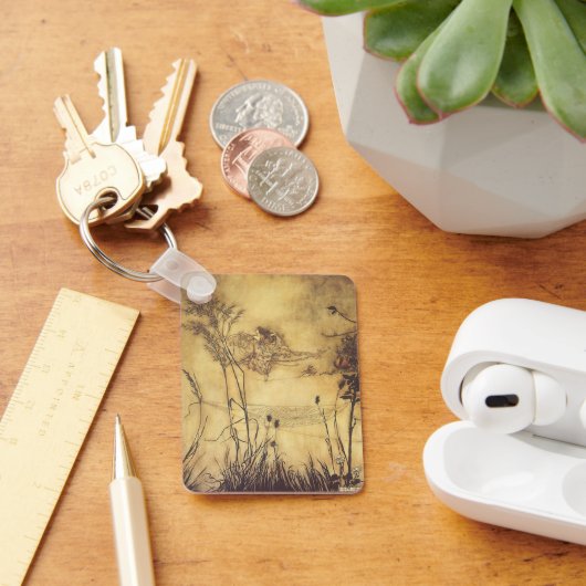 ヴィンテージおとぎ話おとぎ綱渡りラッカム キーホルダー (デスク)