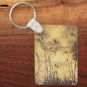 ヴィンテージおとぎ話おとぎ綱渡りラッカム キーホルダー (正面)