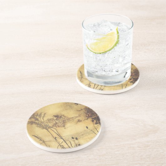 ヴィンテージおとぎ話おとぎ綱渡りラッカム コースター (側面)