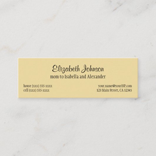 ヴィンテージおとぎ話おとぎ綱渡りラッカム コーリングカード (正面)