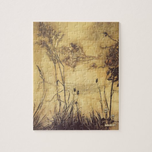 ヴィンテージおとぎ話おとぎ綱渡りラッカム ジグソーパズル (縦)