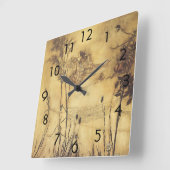 ヴィンテージおとぎ話おとぎ綱渡りラッカム スクエア壁時計 (傾斜)