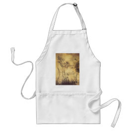 ヴィンテージおとぎ話おとぎ綱渡りラッカム スタンダードエプロン