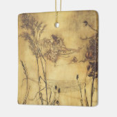 ヴィンテージおとぎ話おとぎ綱渡りラッカム セラミックオーナメント (左)