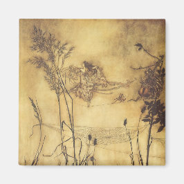 ヴィンテージおとぎ話おとぎ綱渡りラッカム マグネット