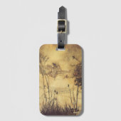 ヴィンテージおとぎ話おとぎ綱渡りラッカム ラゲッジタグ (正面縦)