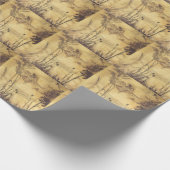 ヴィンテージおとぎ話おとぎ綱渡りラッカム ラッピングペーパー (角)