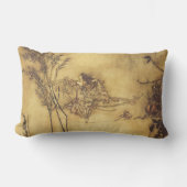 ヴィンテージおとぎ話おとぎ綱渡りラッカム ランバークッション (正面)