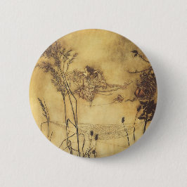 ヴィンテージおとぎ話おとぎ綱渡りラッカム 缶バッジ