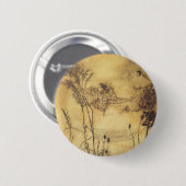 ヴィンテージおとぎ話おとぎ綱渡りラッカム 缶バッジ (正面&裏面)