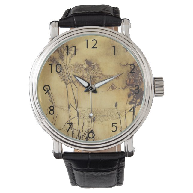 ヴィンテージおとぎ話おとぎ綱渡りラッカム 腕時計 (正面)