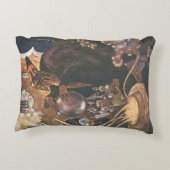 ヴィンテージおとぎ話アラジンと魔法ランプ アクセントクッション (裏面)