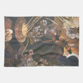 ヴィンテージおとぎ話アラジンと魔法ランプ キッチンタオル (横)