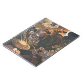 ヴィンテージおとぎ話アラジンと魔法ランプ ノートブック (左側)