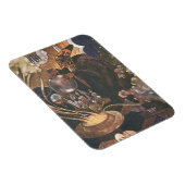 ヴィンテージおとぎ話アラジンと魔法ランプ マグネット (右側)