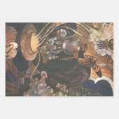 ヴィンテージおとぎ話アラジンと魔法ランプ ラッピングペーパーシート (正面2)